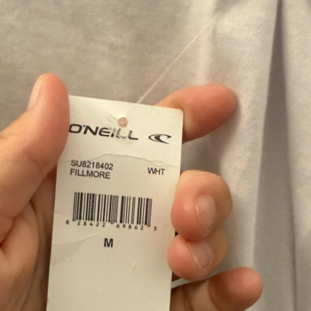 O'Neill White Tee with Graphic Logo
